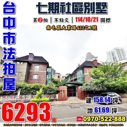 南屯透天拍賣-1