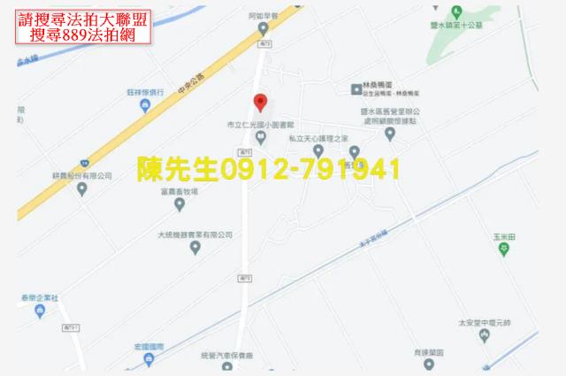 台南鹽水法拍建地-8