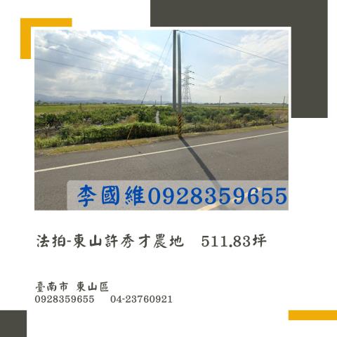 東山拍賣農地-1