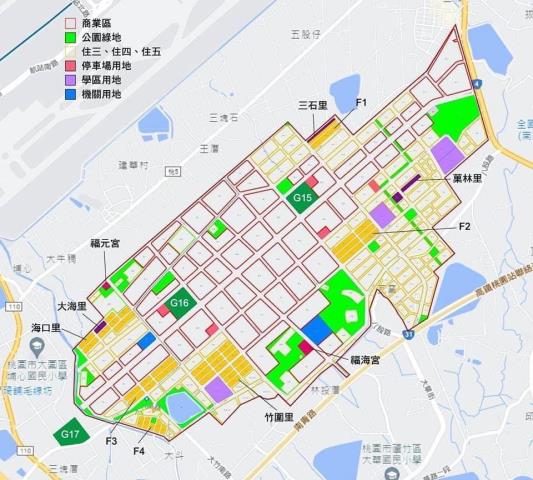 大竹交流道航空城建地